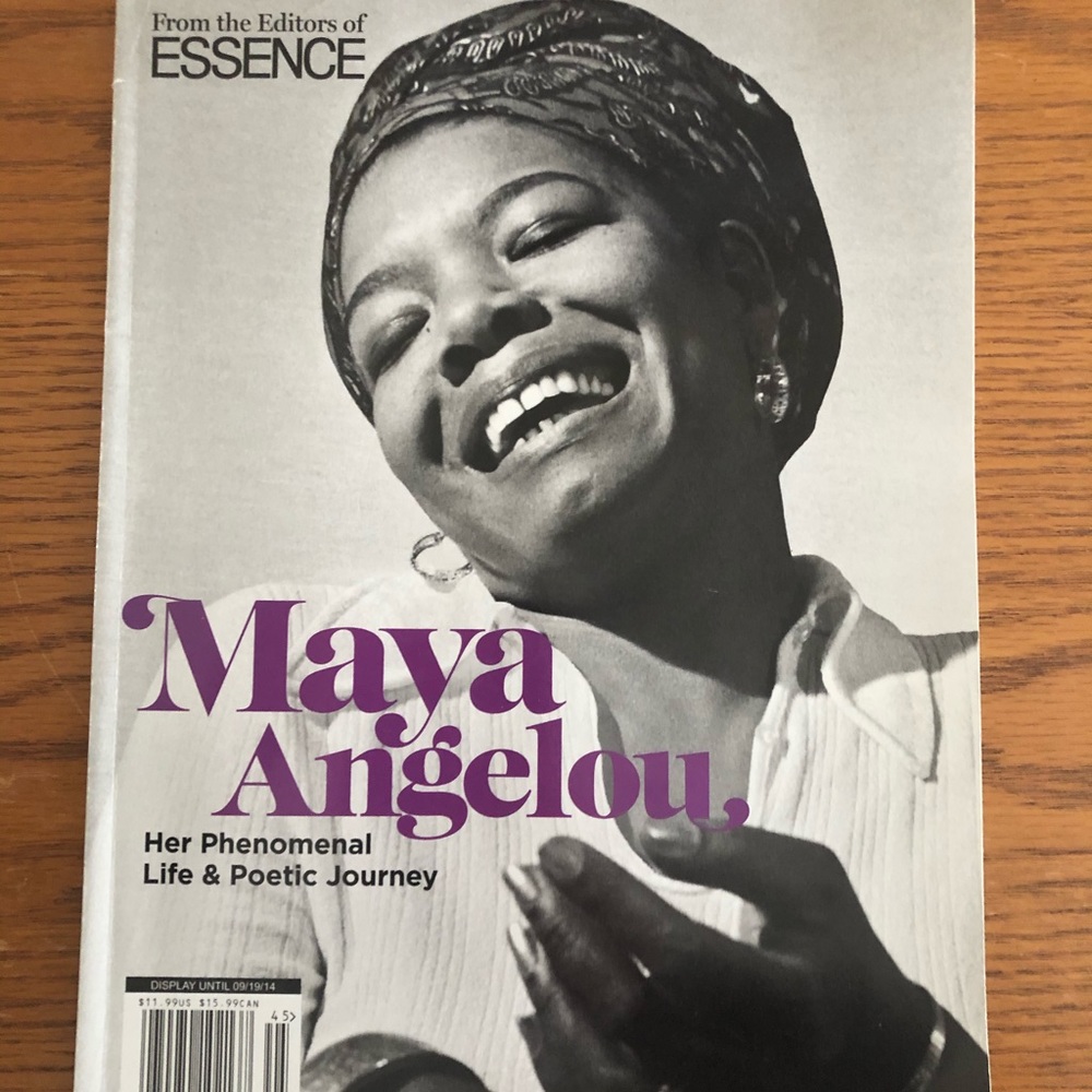 Maya Angelou- Essence Magazine 2014 and Book